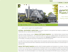 Tablet Screenshot of national1000propertyinspection.com